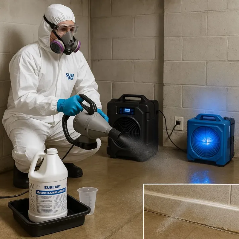 Sanitization and Odor Removal process in Georgetown, PA