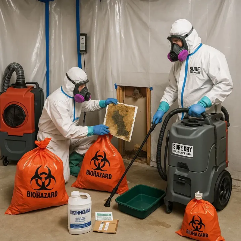 Contaminated Water Handling Protocols process in Georgetown, PA