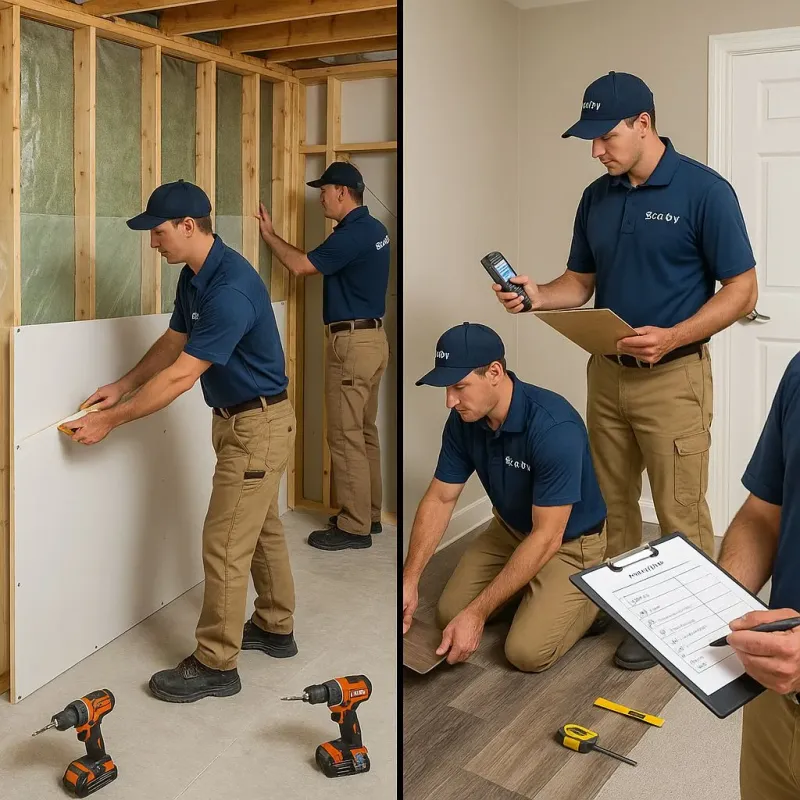 Repairs and Reconstruction process in Georgetown, PA