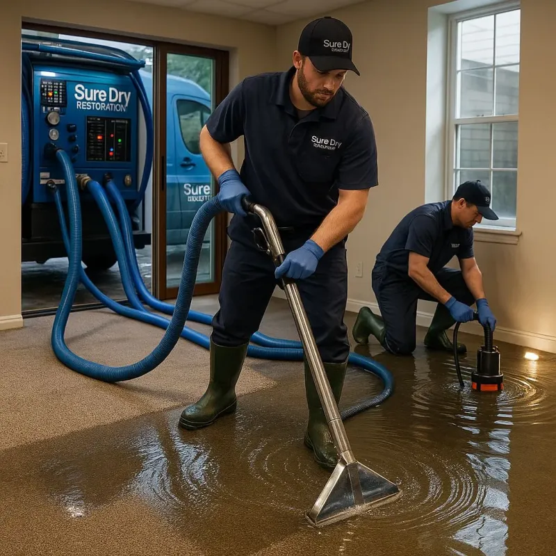 Water Extraction and Removal process in Georgetown, PA